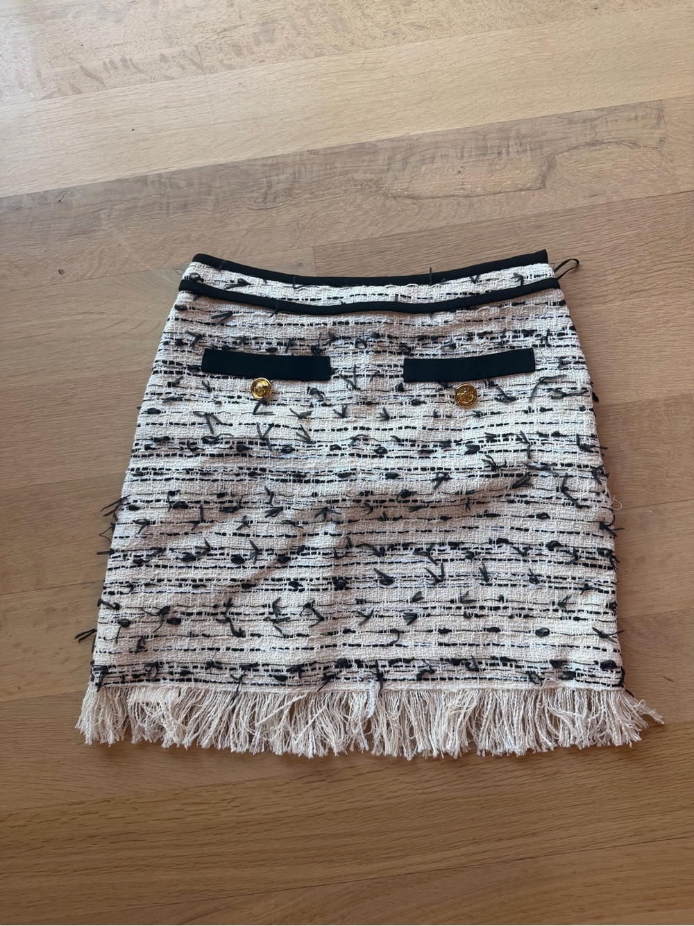 Giambattista valli tweed skirt